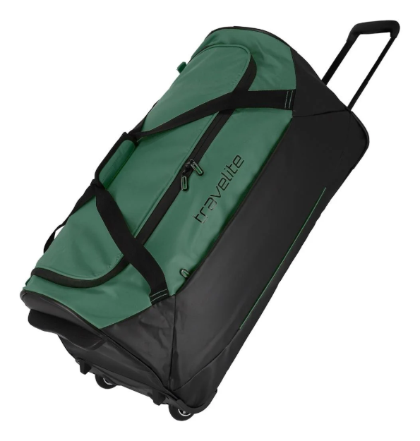 Obrázok z Travelite Basics Trolley Travel Bag Black/green 97 L
