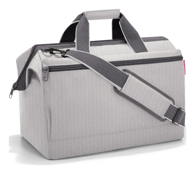 Obrázok z Reisenthel Allrounder L Pocket Herringbone Grey 30 L