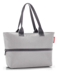 Obrázok z Reisenthel Shopper E1 Herringbone Grey 12/18 L