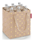 Obrázok z Reisenthel Bottlebag Metallic Dots Coffee