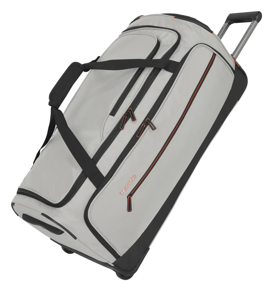 Travelite Crosslite 5.0 Wheeled Duffle L White Sand 97 L TRAVELITE-92901-40