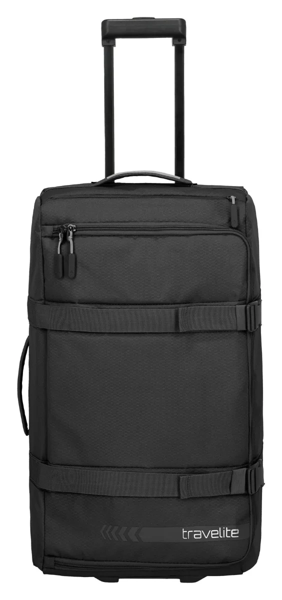 Travelite Kick Off Wheeled Duffle L Black 65 L TRAVELITE-6910-01