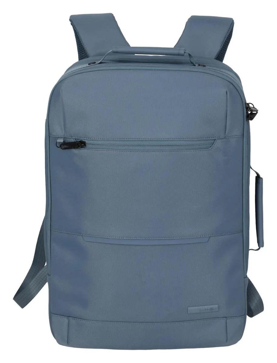 Travelite Workfloow Backpack L Denimblue 23/30 L TRAVELITE-6512-25