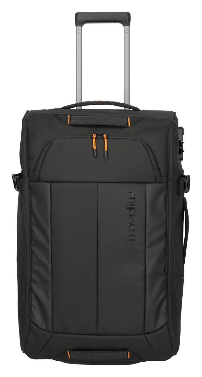 Travelite Briize Wheeled duffle M Black 66 L TRAVELITE-91018-01