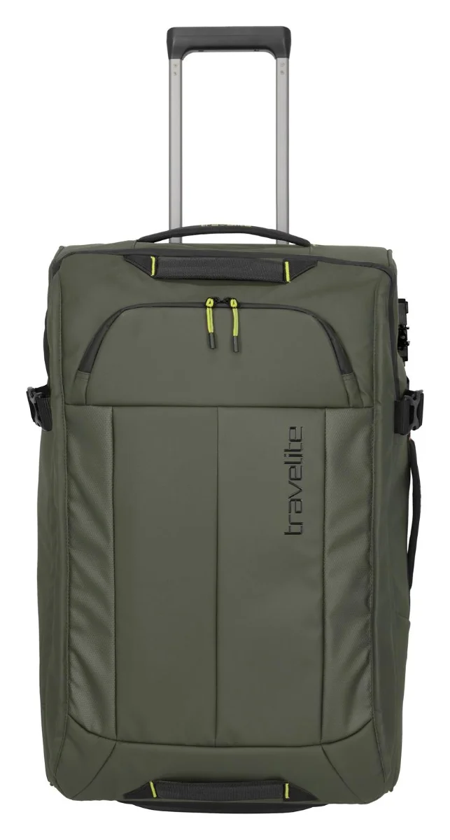 Travelite Briize Wheeled duffle M Khaki 66 L TRAVELITE-91018-86