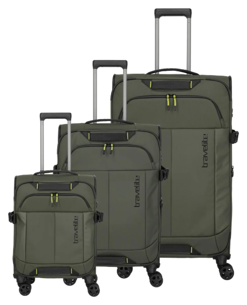 Obrázok z Travelite Briize S,M,L Khaki S: 33 l / 
M: 62/67 l / 
L: 86/92 L