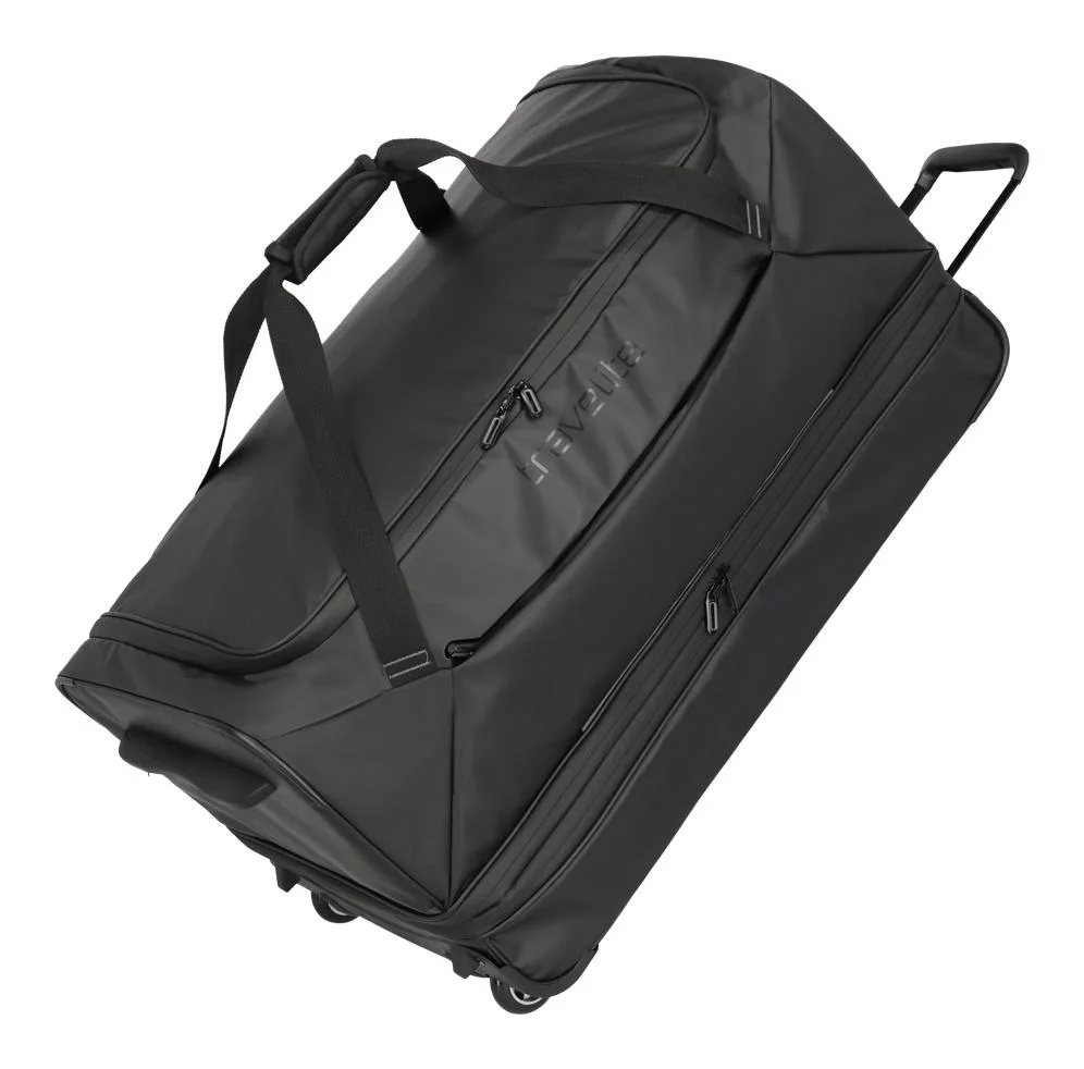 Travelite Basics Wheeled duffle expand Black 120/143 L TRAVELITE-96331-01