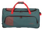 Obrázok z Travelite Basics Fresh Wheeled duffle L Green/orange 89 L