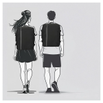 Obrázok z Enrico Benetti Bergen 56004 Black 24 L