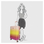 Obrázok z Enrico Benetti Havana M Fuchsia 73 L