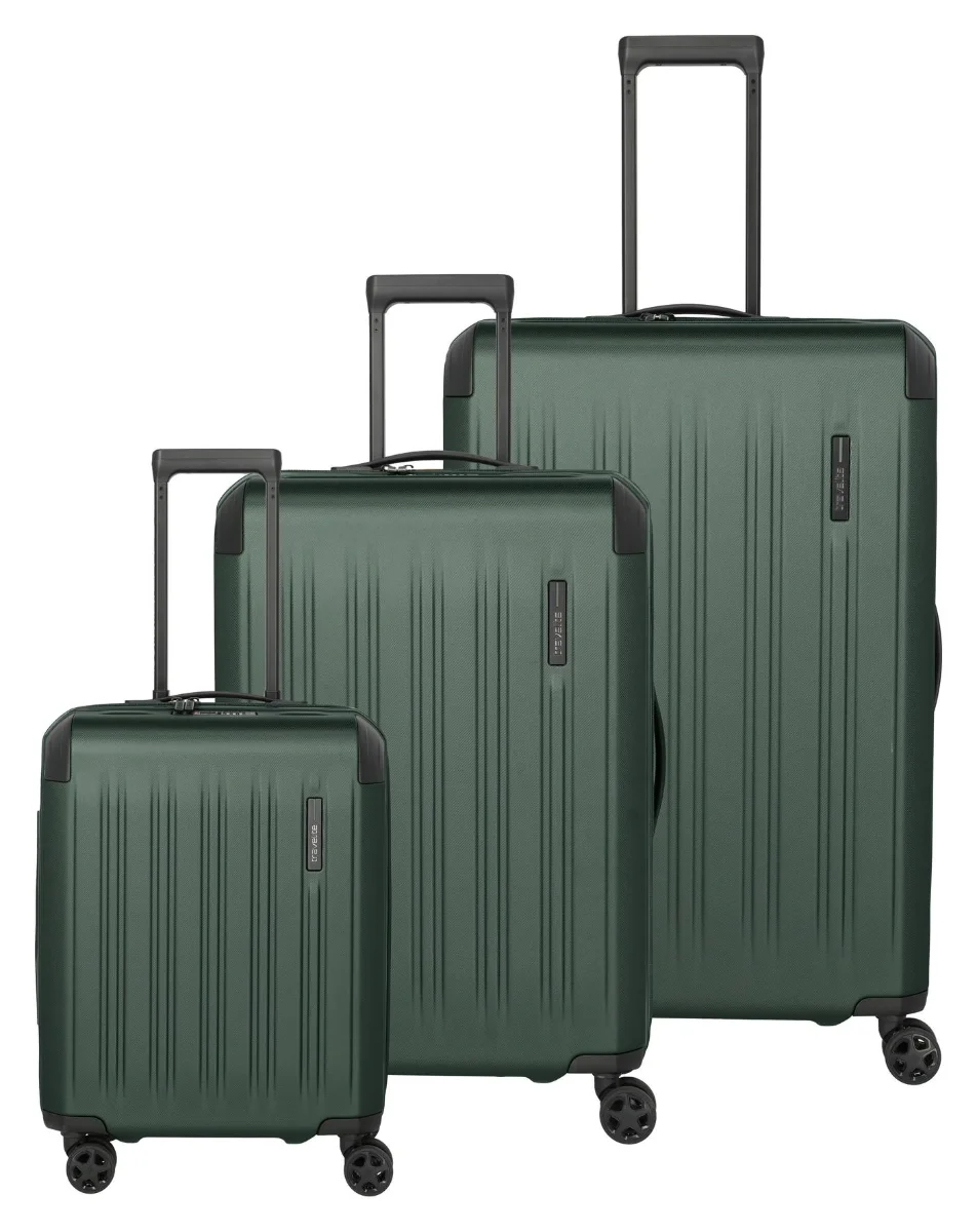 Travelite Dynamiic S,M,L exp Green S: 43/48 l / 
M: 69/79 l / 
L: 101/115 L TRAVELITE-7000141-80