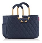 Obrázok z Reisenthel Loopshopper M Frame Rhombus Midnight Gold 12 L