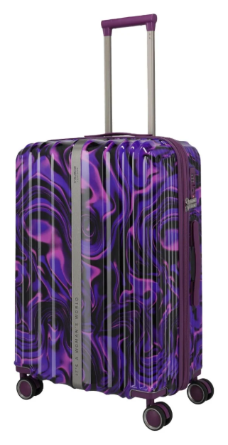 Obrázok z Travelite Lascana Edition M Purple Swirl 63/69 L