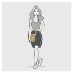 Obrázok z Enrico Benetti Nouméa 66741 Mid taupe