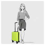 Obrázok z Enrico Benetti Louisville 39040-40 Lime green 25 L