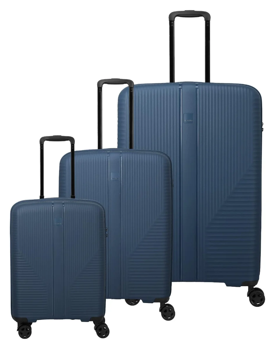 Travelite Air Stripe S,M,L Slim Navy S: 39 l / M: 75/86 l / L: 104 L TRAVELITE-7000340-20