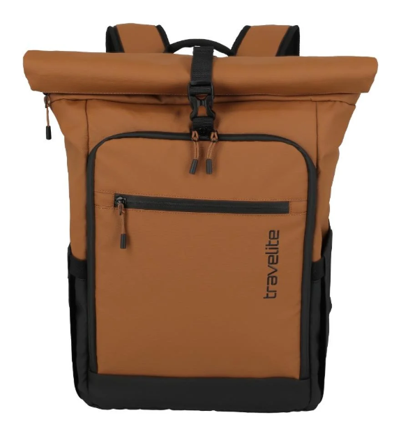 Obrázok z Travelite Briize Backpack M Roll-Up Curry 24/30 L