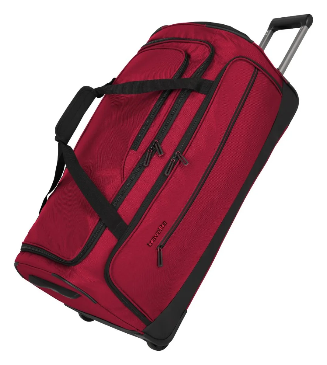 Travelite Crosslite 5.0 Wheeled Duffle L Red 97 L TRAVELITE-92901-10
