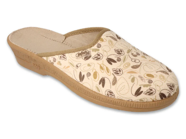 Obrázok z BEFADO 219D486 dámské pantofle ANIA ZŠ béžové