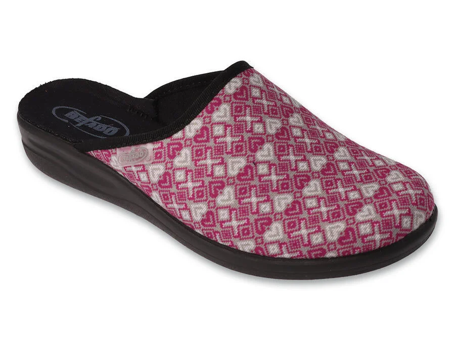 BEFADO 551D005 dámské pantofle PATI ZŠ růžové 39 551D005_39