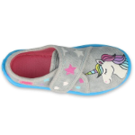 Obrázok z BEFADO 560X131 dievčenské papuče SZ jednorožec