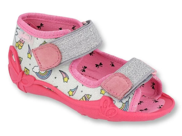 Obrázok z BEFADO 242P100 dievčatá 2 SZ strieborný jednorožec