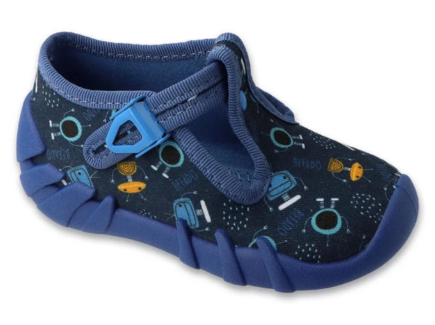 Obrázok z BEFADO 110P515 chlapecké bačkorky roboti