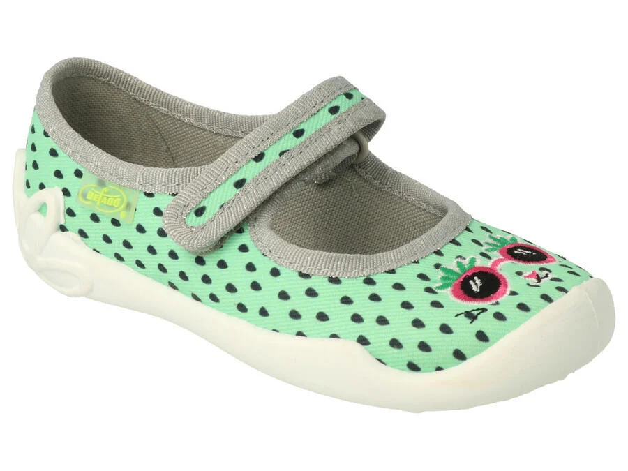BEFADO 114X484 dievčenské baleríny zelené 30 114X484_30