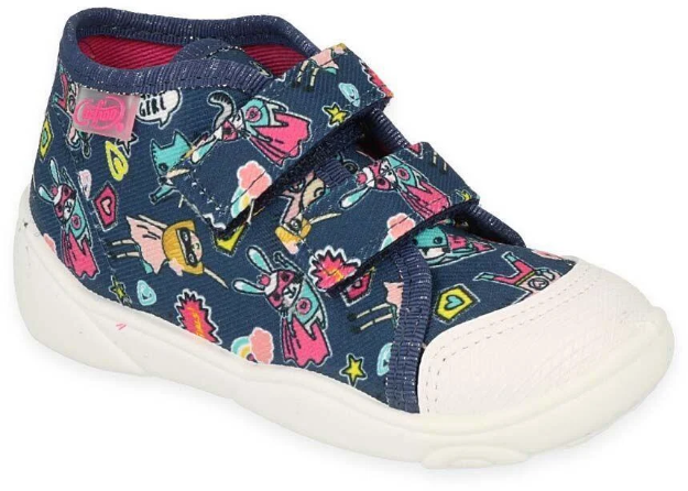 Obrázok z BEFADO 212P080 dievčenské tenisky modré HERO