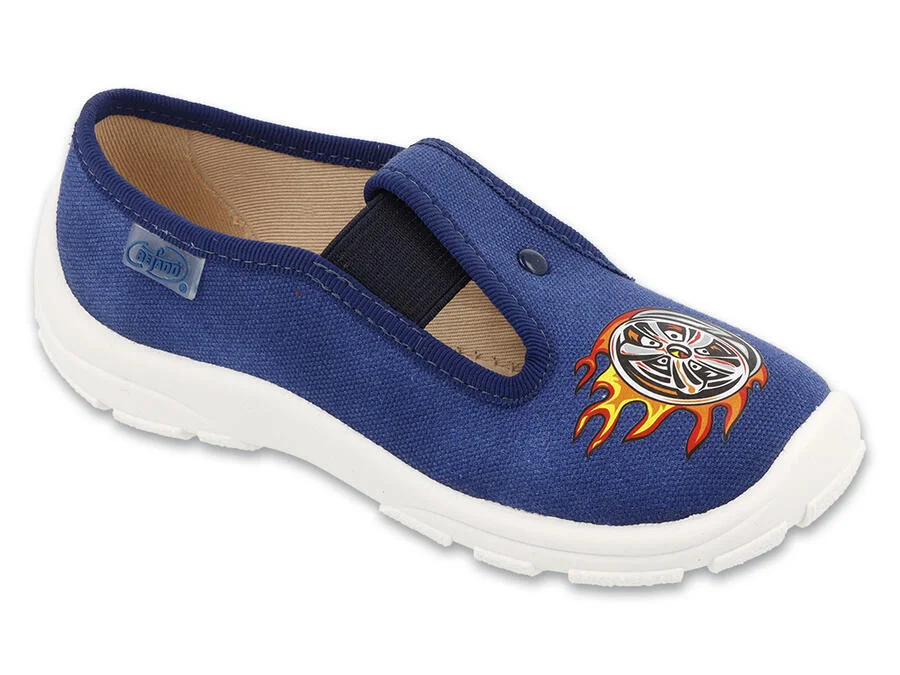 BEFADO 975X200 chlapecké bačkorky modré kolo 25 975X200_25