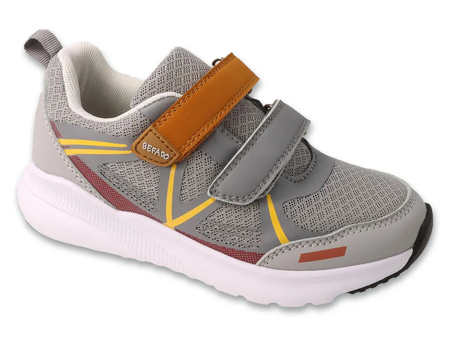 BEFADO 516X400 tenisky SPORT TRACK šedé 34 516XY400_34