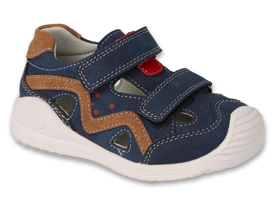 BEFADO 170P083 chlapecké sandálky SNAKE modré 23 170P083_23