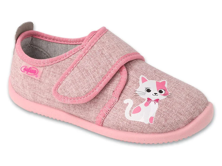 BEFADO 902X041 902Y041 dívčí obuv SOFTER růžová kočka 34 902XY041_34
