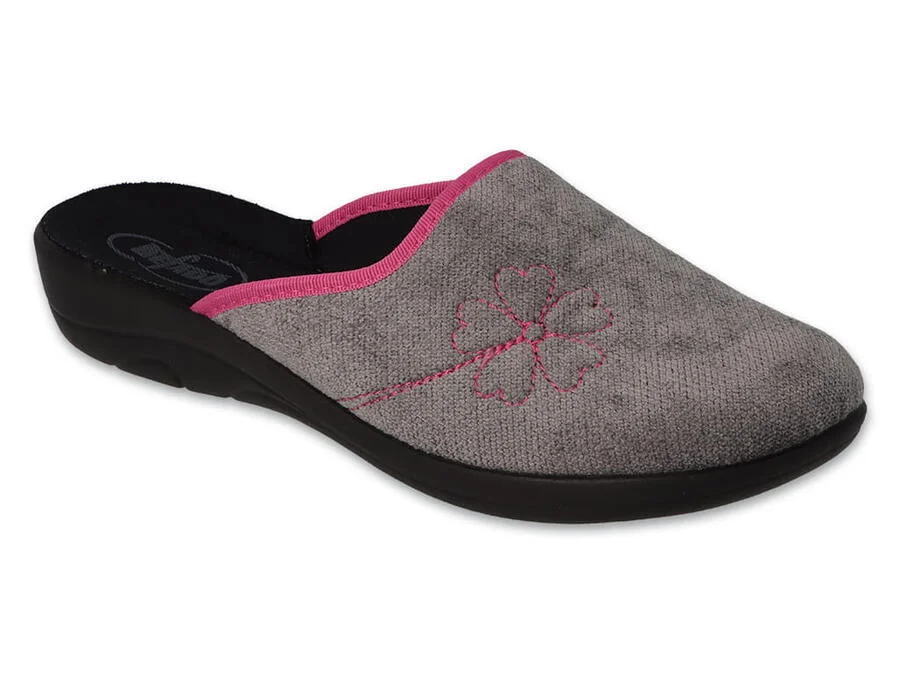 BEFADO 552D023 dámske papuče JULA základná škola sivá 41 552D023_41