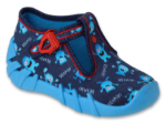 Obrázok z BEFADO 110P476 chlapčenské papuče modré