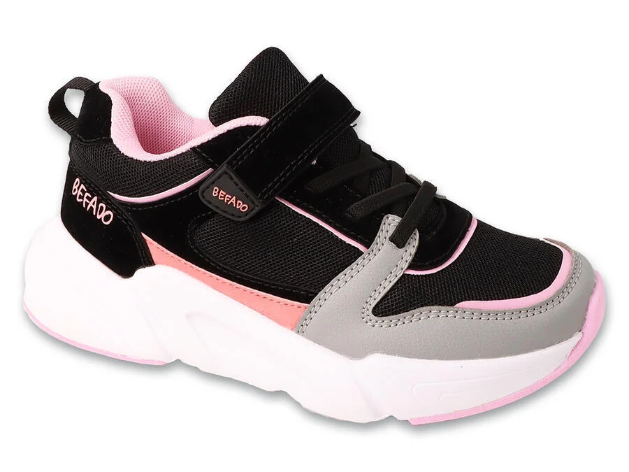BEFADO 516X362 tenisky SPORT COVER černo růžové 32 516XY362_32