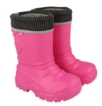 Obrázok z BEFADO 162X301 162Y301 zateplené čižmy ružové