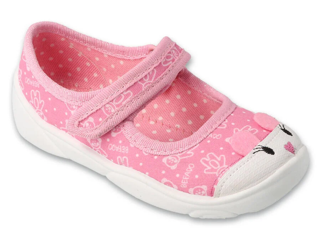 Obrázok z BEFADO 209P041 dívčí balerínky růžové ouška