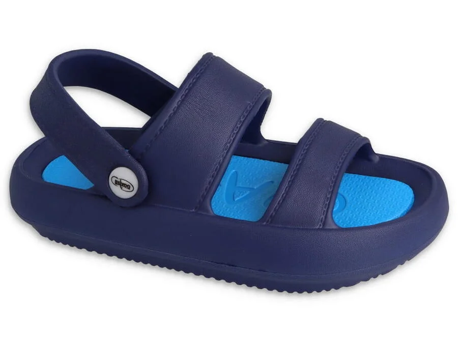 BEFADO 069X008 dětské pantofle EVA DUO tmmodrá 069X008_26-27 tm.modrá