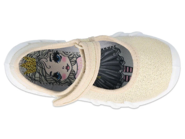 Obrázok z BEFADO 109P224 dievčenské topánky gold princess