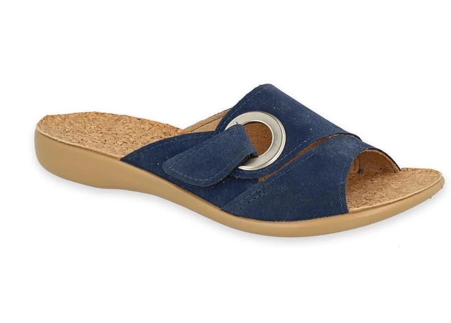 BEFADO 265D025 VIKI Dámske papuče modré 38 265D025_38