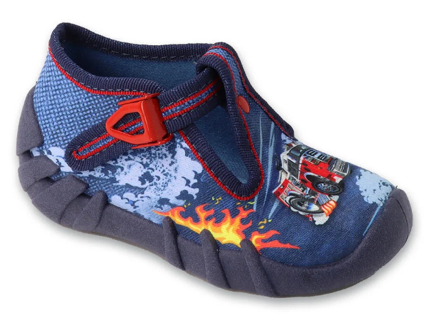 Obrázok z BEFADO 110P511 chlapecké bačkorky hasiči