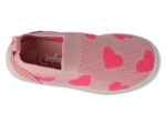 Obrázok z BEFADO 102X018 dívčí obuv HONEY růžová srdíčka