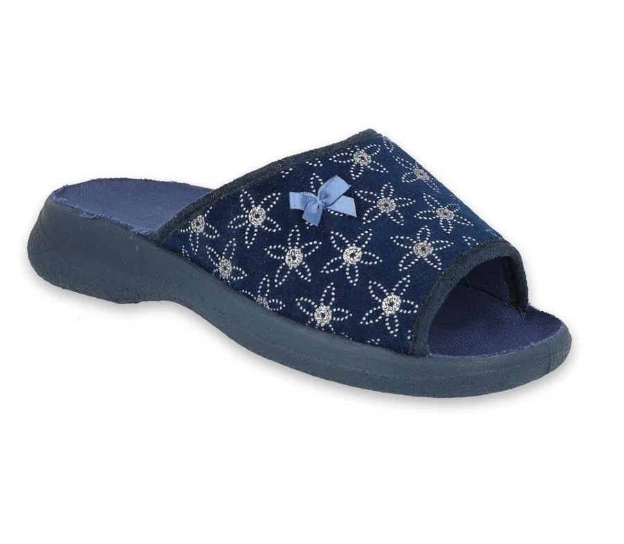 BEFADO 442D195 OLIVIA OŠ modré kvety s mašľou 40 442D195_40