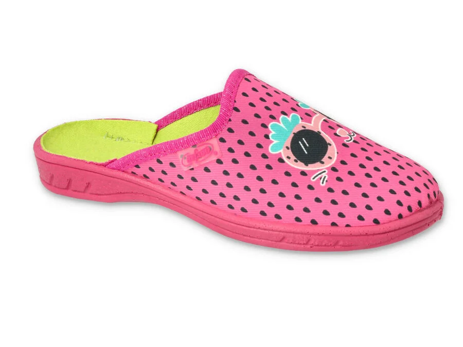 BEFADO 707Y422 JOGI dievčenské papuče Základná škola okuliare 32 707Y422_32