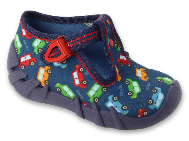 Obrázok z BEFADO 110P509 chlapecké bačkorky autíčka