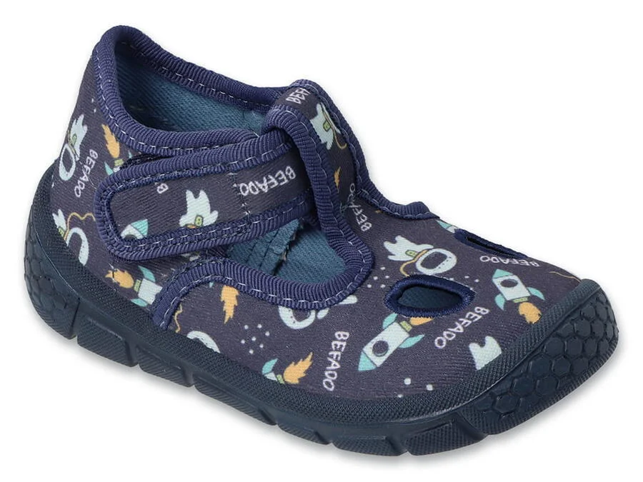 BEFADO 630P018 chlapecké bačkorky vesmír 20 630P018_20