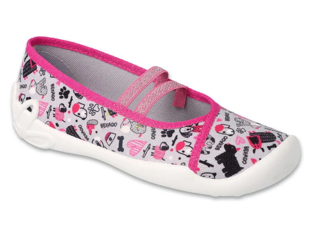 Obrázok z BEFADO 116Y323 dievčenské balerínky 2g psy