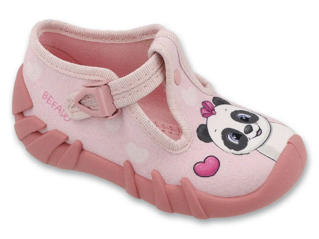 Obrázok z BEFADO 110P5 dívčí bačkorky SPEEDY panda