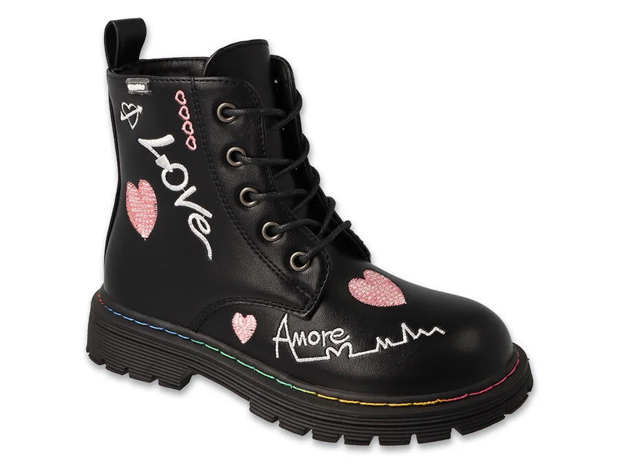 BEFADO 169X019 vysoké dívčí černé love 26 169X019_26